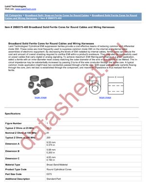 28B0375-400 datasheet  